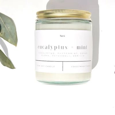 Forget Me Not 9 oz Glass Candle