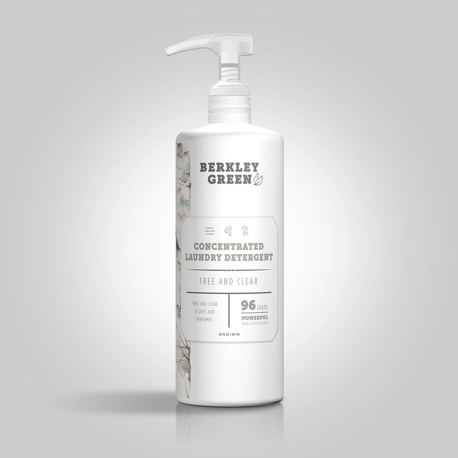 Berkley Green Laundry Detergent - Free &amp; Clear