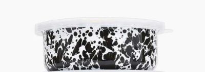 Crow Canyon Enamel Storage Bowl