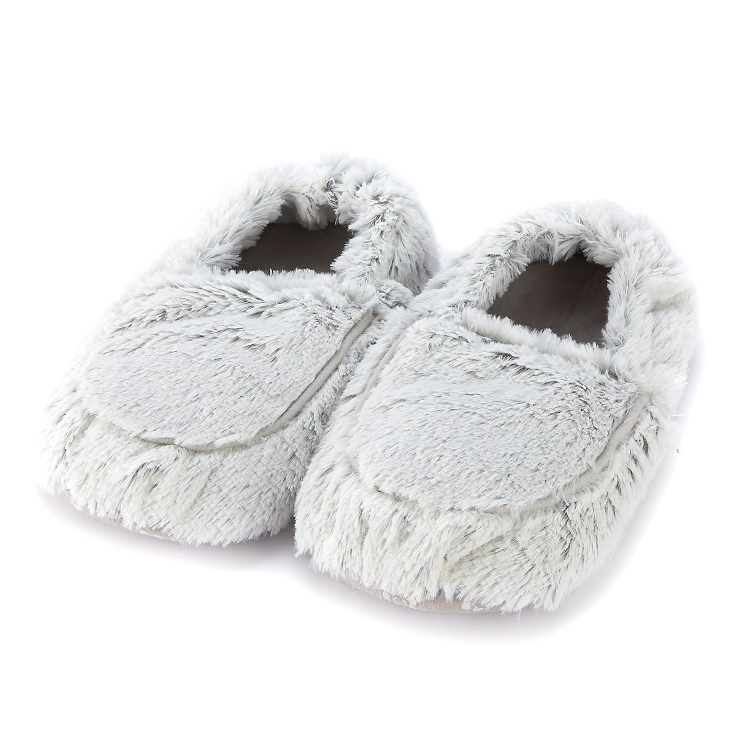 Warmies Slippers, Color: Marshmallow Gray