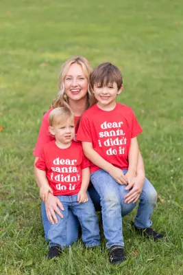 Dear Santa I Didn’t Do It Toddler Tee