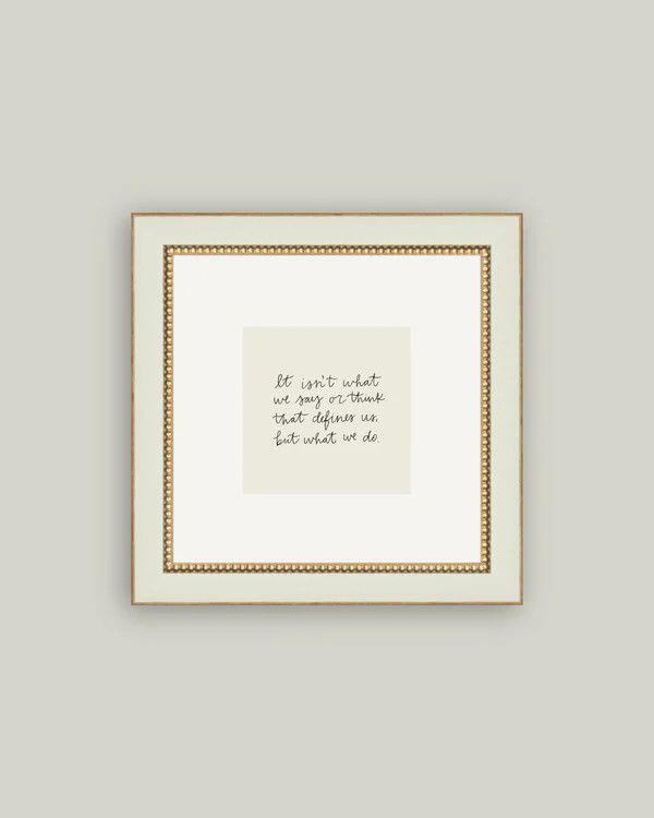 It Isn’t | Vintage Framed Antique Style Wall Art Print Sign