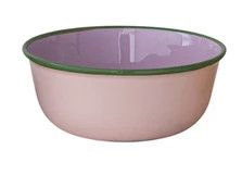 Enameled Bowl Pink