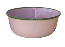 Enameled Bowl Pink