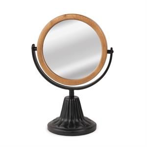 Round Tabletop Mirror