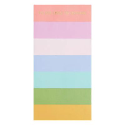 N Squared Stripe 4x8 Magnetic List Pad