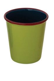 Enameled Shot Glass Light Green