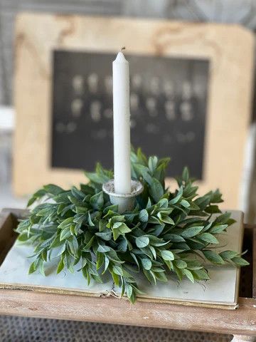 Rainwashed Candle Ring 2.5”