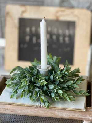 Rainwashed Candle Ring 2.5”