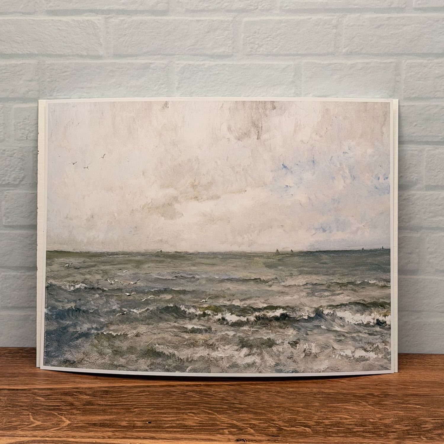 You Be Are Oil Print Wall Art Collection Ocean Waves