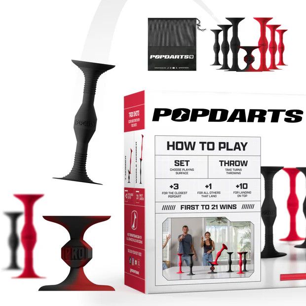 Popdarts - Pro Pack Red &amp; Black
