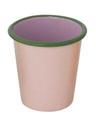 Enameled Shot Glass Pink