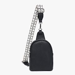Ellen Guitar Sling Bag, Color: Black