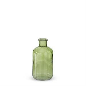 Green Glass Bottle 6.25” #4