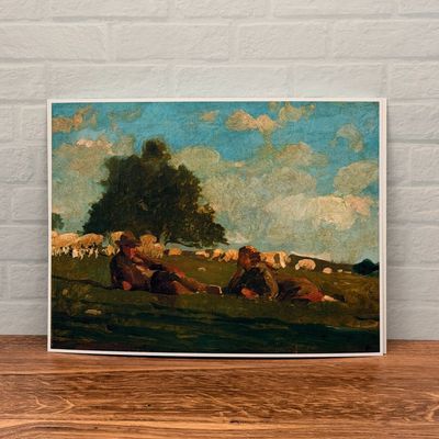 You Be Are Oil Print Wall Art Collection Dreaming in Pasture