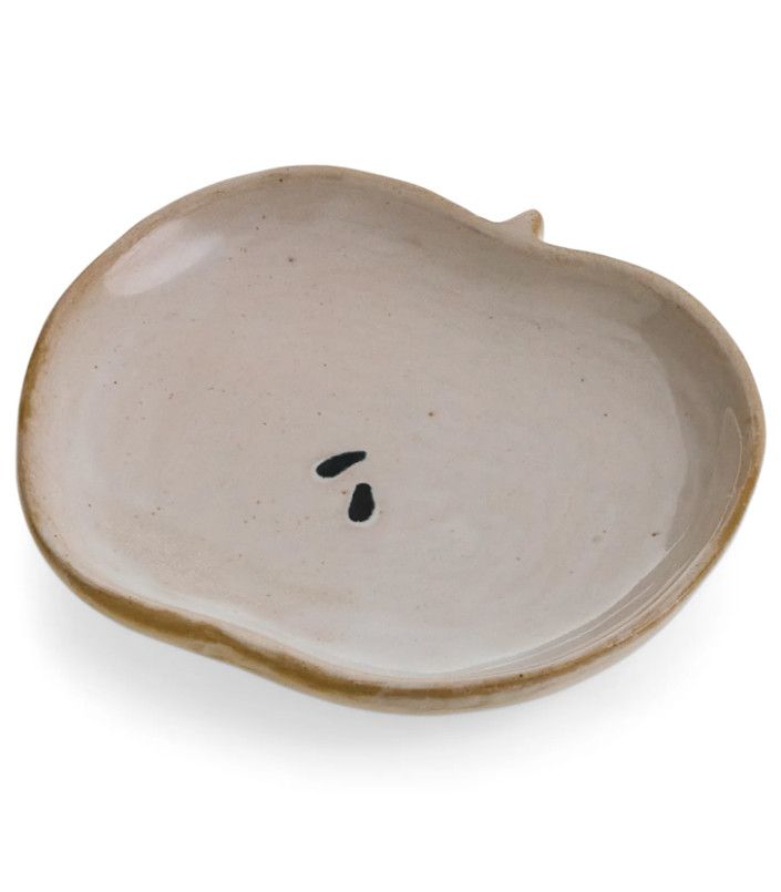 Apple Shaped Small Plate