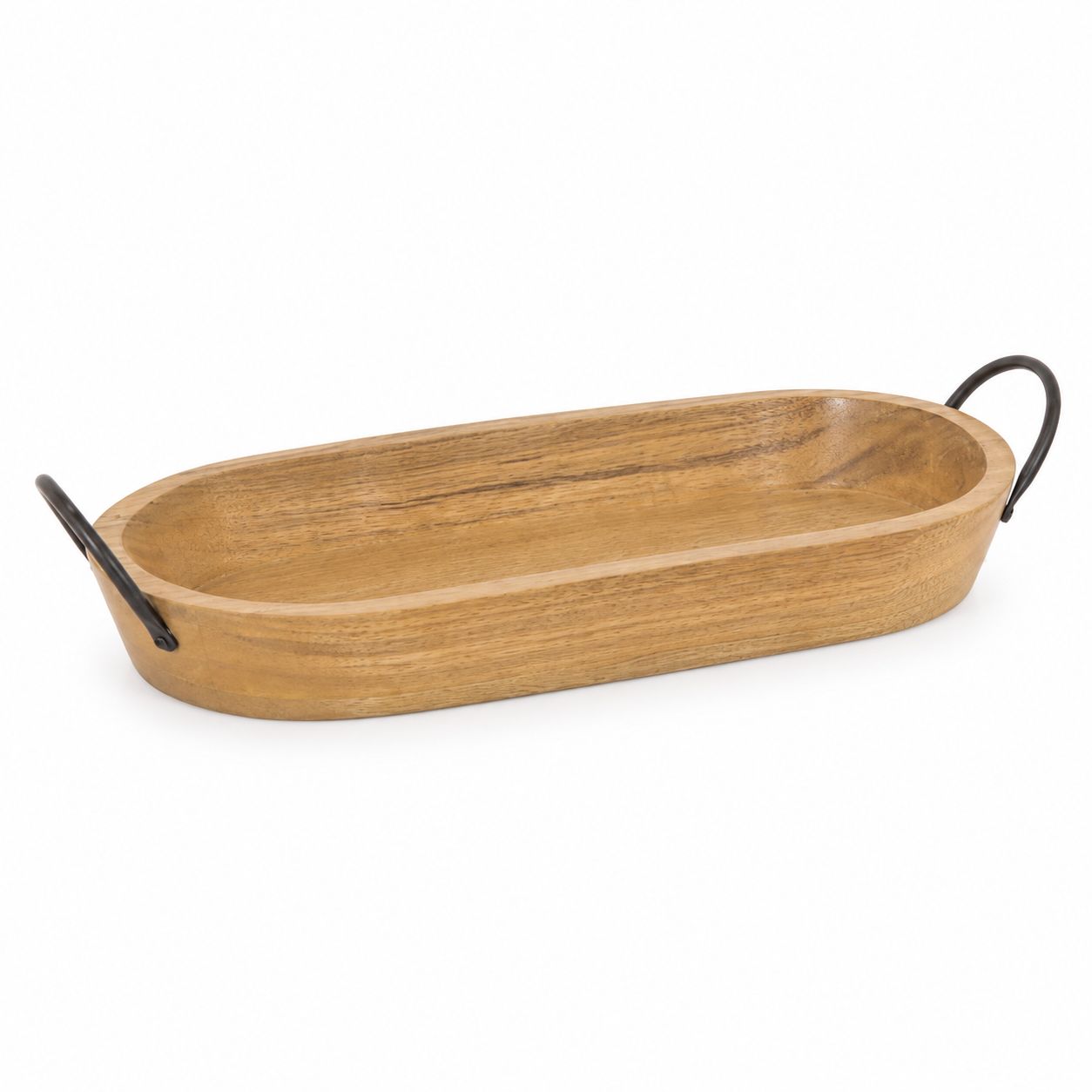 Wood Tray Large with Handles