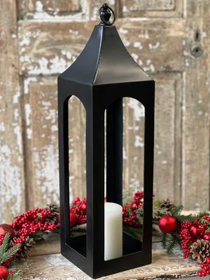 Black Juliette Lantern Large