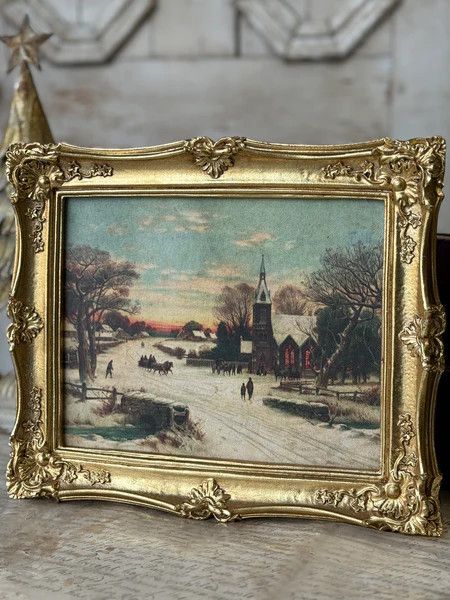 Yesterday’s Winter Framed Art Print