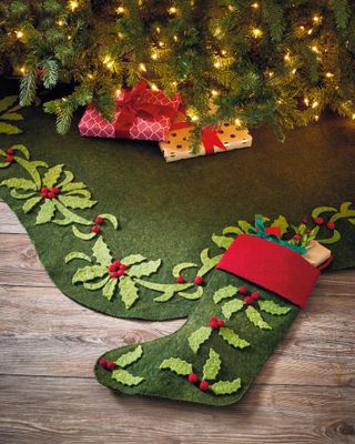 Christmastime Felt Stocking