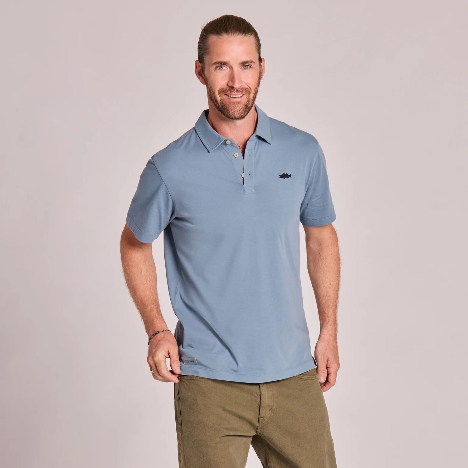 Life is Good Men's Bert’s Bass Polo, Size: MD
