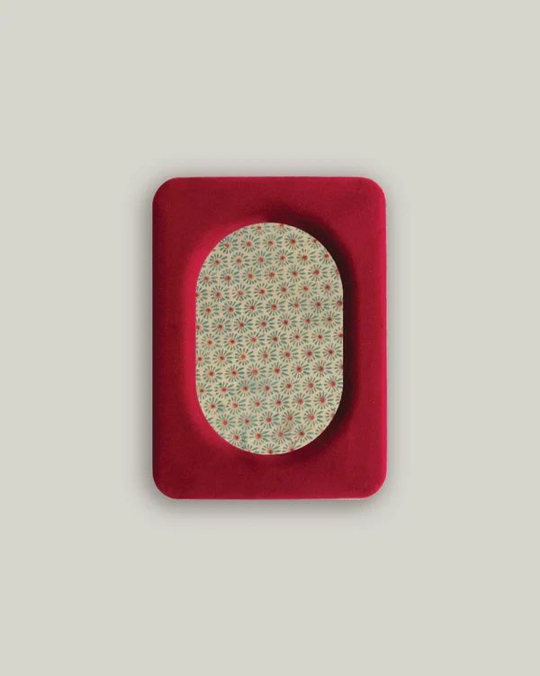 Ruby Red Velvet Photo Frame