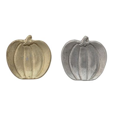 Cast Aluminum Pumpkin Shaped Dish