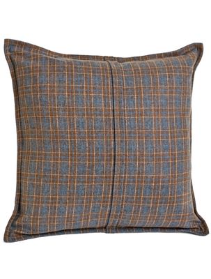 Check Woolen/Felt Brown/Blue