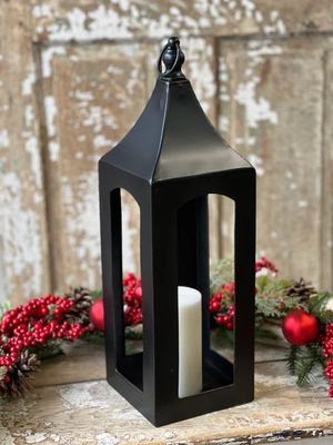 Black Juliette Lantern Medium
