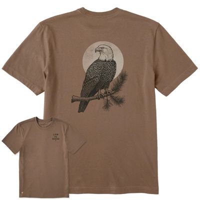 Life is Good Men's Eagle Moon Tee