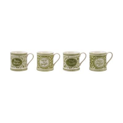 Stoneware Mug with Holiday Saying (12oz)
