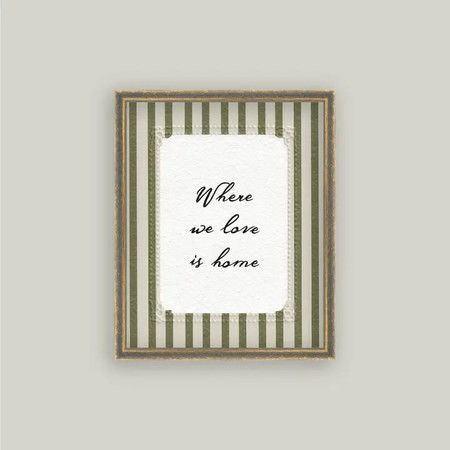 Where We Love Sign 18”x22”