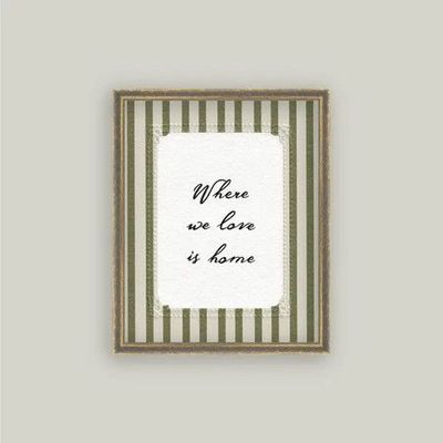 Where We Love Sign 18”x22”