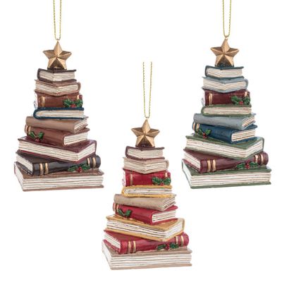 Holiday Story Book Tree Ornament