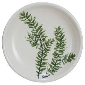 Stoneware Dish Sprig