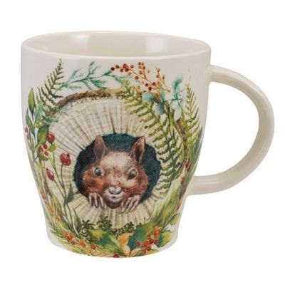 Stoneware Mug (14oz) Chimpmunk