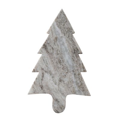 Tree Shaped Marble Serving Board