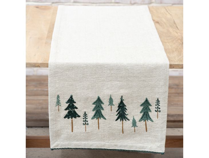 Holiday Tree Table Runner