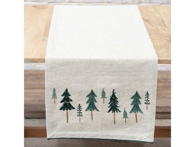 Holiday Tree Table Runner
