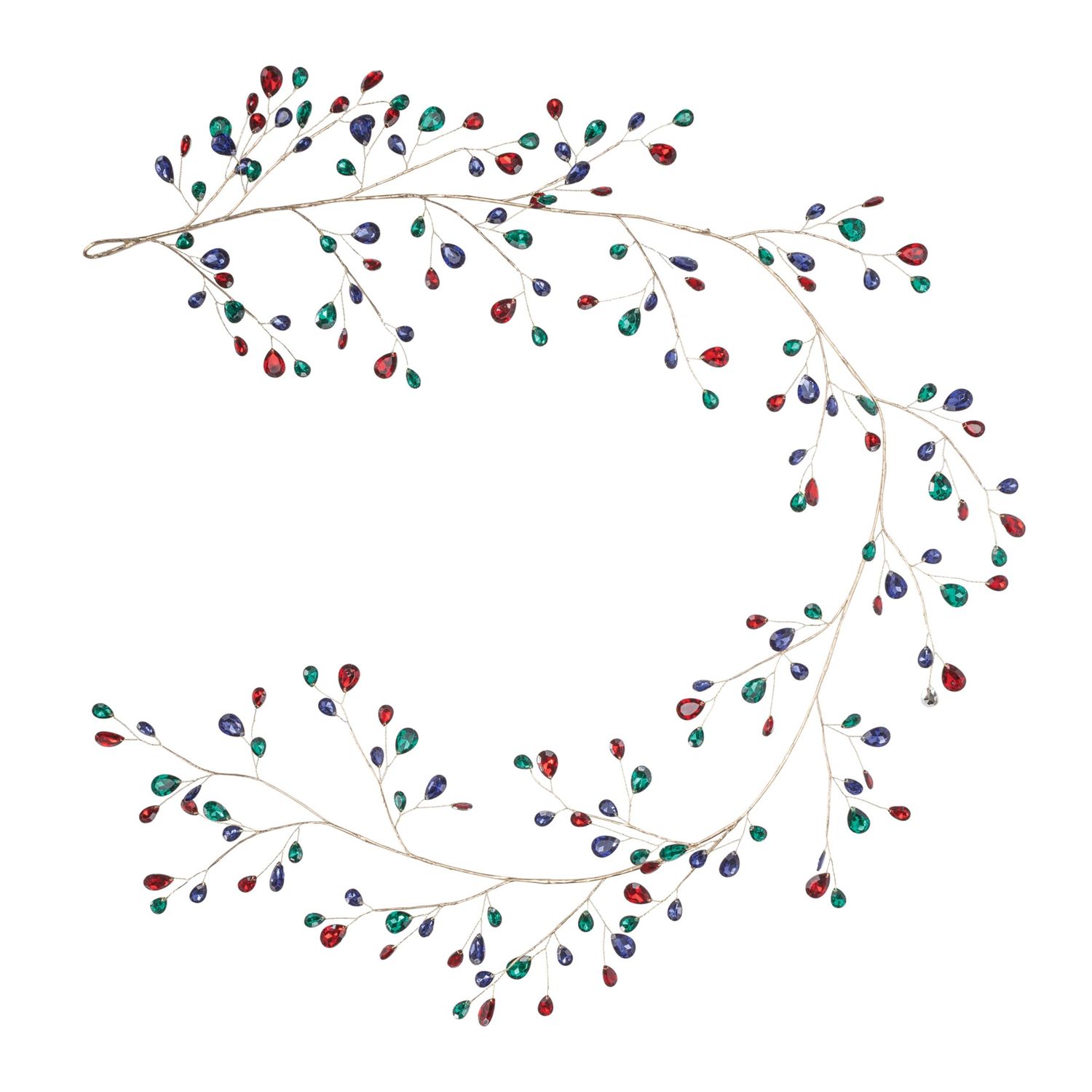 Acrylic Bead Holiday Garland