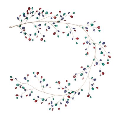 Acrylic Bead Holiday Garland