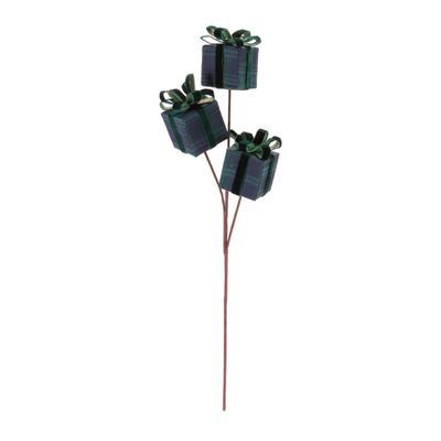 Blue/Green Gift Packages Decor Accent