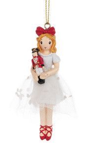 Sugarplum Fairy Ornament Girl