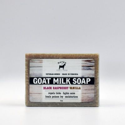 Bates Family Farm Goat Milk Soap Black Raspberry Vanilla