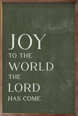 Joy To The World Sign
