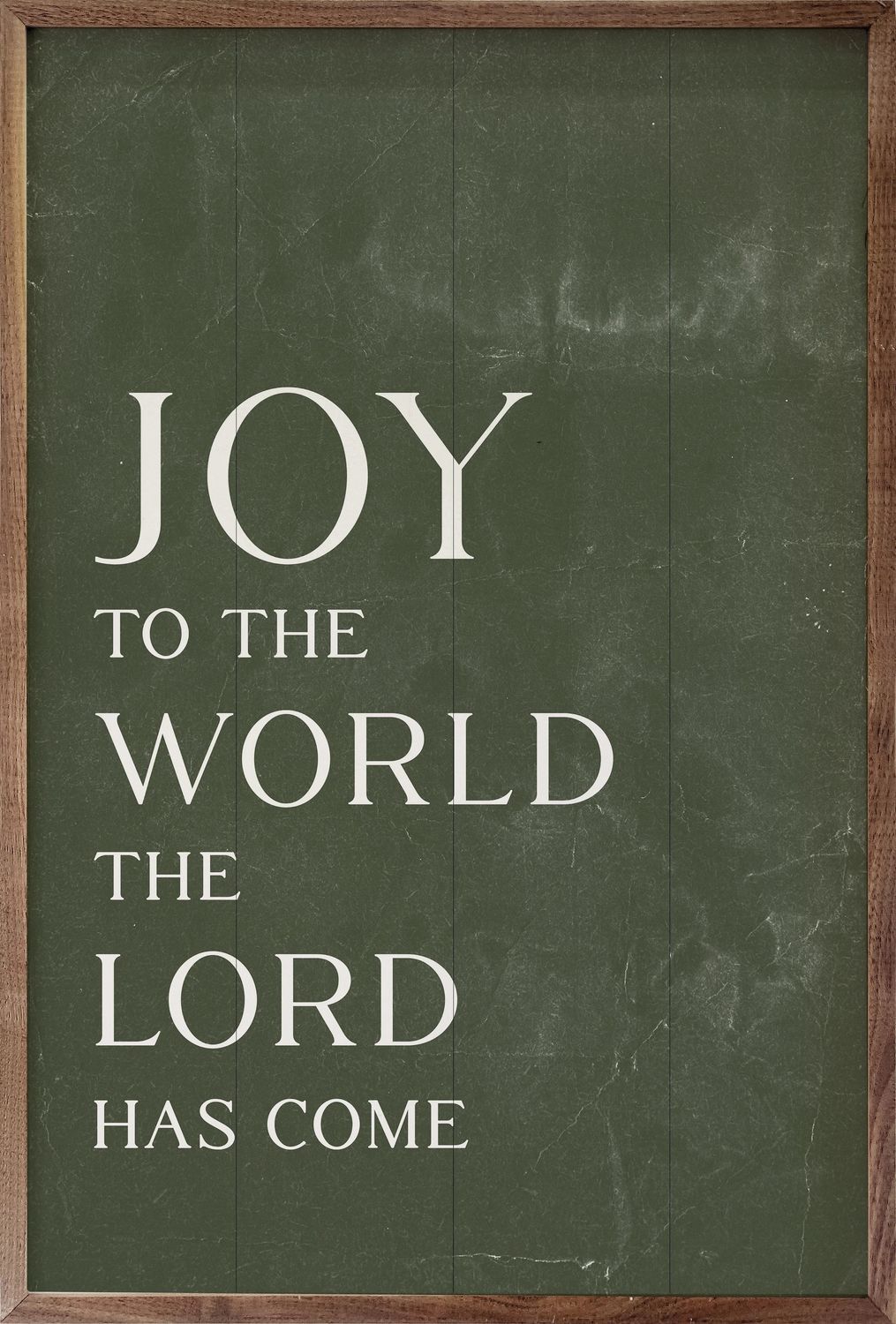 Joy To The World Sign, Size: 5”x8”