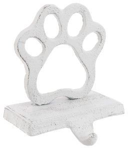Paw Stocking Holder White