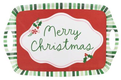 Serving Tray Merry Christmas