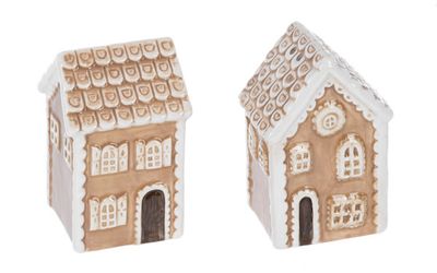 Salt &amp; Pepper Shaker Set - Gingerbread House
