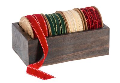 Holiday Ribbon on Spool (4 pc. set)